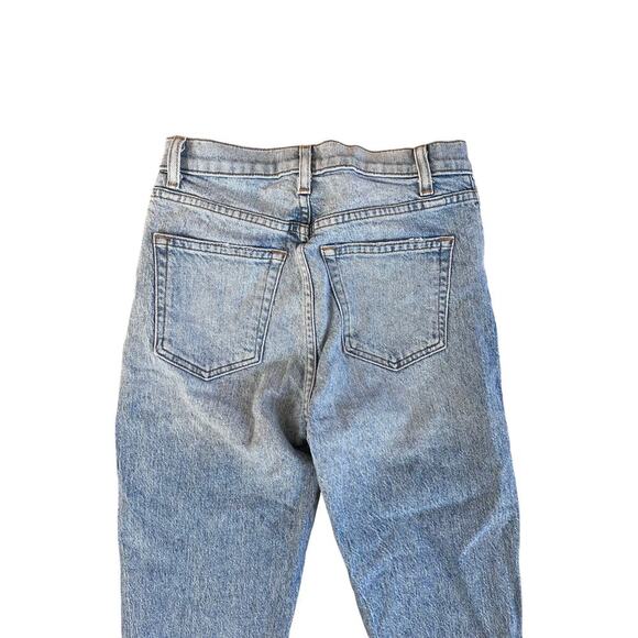 Reformation Jeans Liza High Straight in Crete Destroyed Size 24 - Picture 6 of 6